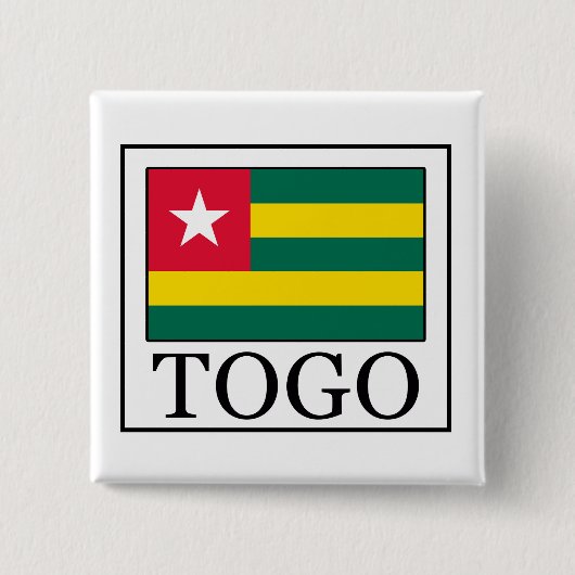 Badge Carré 5 Cm Togo (Devant)