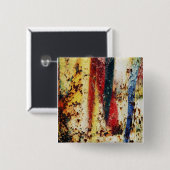 Badge Carré 5 Cm Toile concrète II (Devant & derrière)