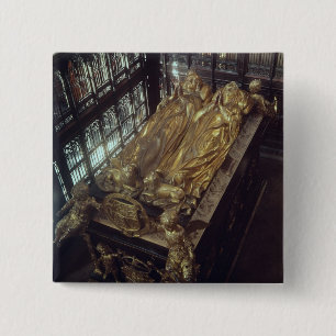 Badge Carré 5 Cm Tombe de Henry VII et de son épouse