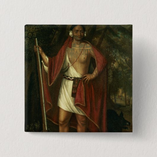 Badge Carré 5 Cm Tonne de SA GA Yeath Qua Pieth (Devant)