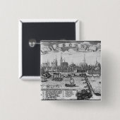 Badge Carré 5 Cm Torun, Pologne (Devant & derrière)
