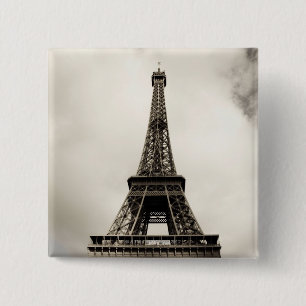 Badge Carré 5 Cm Tour Eiffel 8