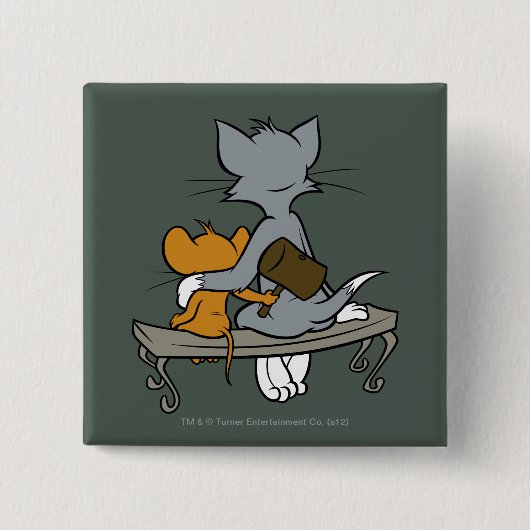 Badge Carré 5 Cm Tourner (Devant)