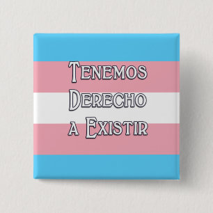 Badge Carré 5 Cm Trans Tenemos...