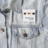 Badge Carré 5 Cm Transformation (En situation)