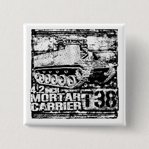 Badge Carré 5 Cm Transporteur de mortier T38 4,2 pouces