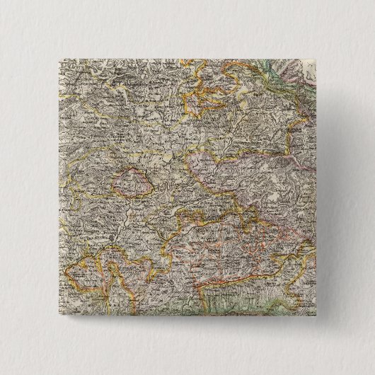 Badge Carré 5 Cm Transylvanie, Roumanie (Devant)