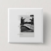 Badge Carré 5 Cm travelog_1 (Devant)