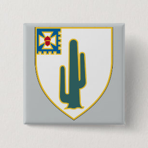 Badge Carré 5 Cm trente-cinquième Régiment d'infanterie