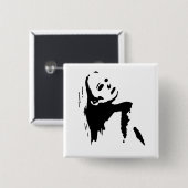 Badge Carré 5 Cm Tripode (Devant & derrière)