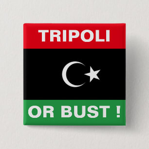 BADGE CARRÉ 5 CM TRIPOLI OU POUSSE