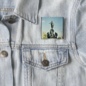 Badge Carré 5 Cm Triumph de la République, 1879-99 (En situation)