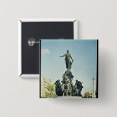 Badge Carré 5 Cm Triumph de la République, 1879-99 (Devant & derrière)