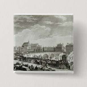 Badge Carré 5 Cm Triumph de Voltaire