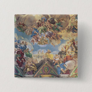 Badge Carré 5 Cm Triumph du Hapsburgs