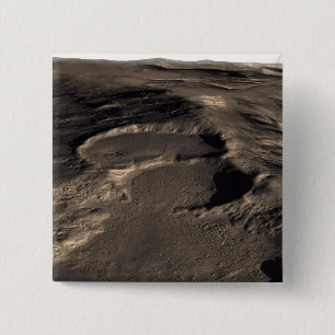 Badge Carré 5 Cm Trois cratères dans la région orientale de Hellas,