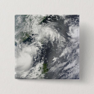 Badge Carré 5 Cm Trois fortes tempêtes