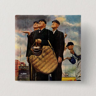 Badge Carré 5 Cm Trois juges