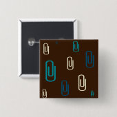 Badge Carré 5 Cm Trombones (Devant & derrière)