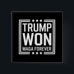 Badge Carré 5 Cm Trump a remporté la 47ème élection du président am<br><div class="desc">Trump a remporté la 47ème élection présidentielle américaine en 2024</div>