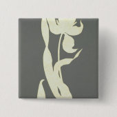 Badge Carré 5 Cm Tulipe (Devant)