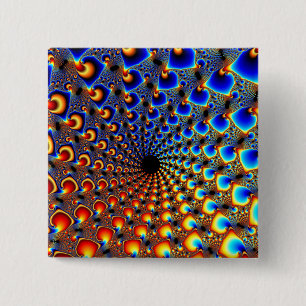 Badge Carré 5 Cm Tunel