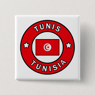 Badge Carré 5 Cm Tunisie