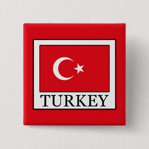 Badge Carré 5 Cm Turquie