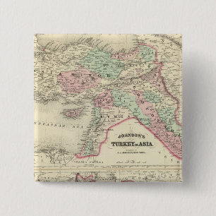 Badge Carré 5 Cm Turquie en Asie, Perse, Arabie, Belouchistan