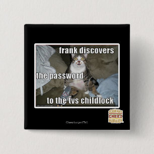Badge Carré 5 Cm TV Childlock