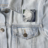 Badge Carré 5 Cm Typhon Jangmi (En situation)