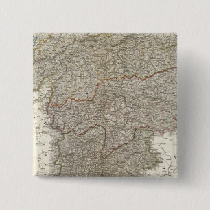 Badge Carré 5 Cm Tyrol, Voralberg, Liechtenstein