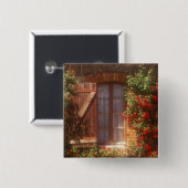 Badge Carré 5 Cm UE, France, Provence, Vaucluse, Apt. Maison 2 (Devant & derrière)