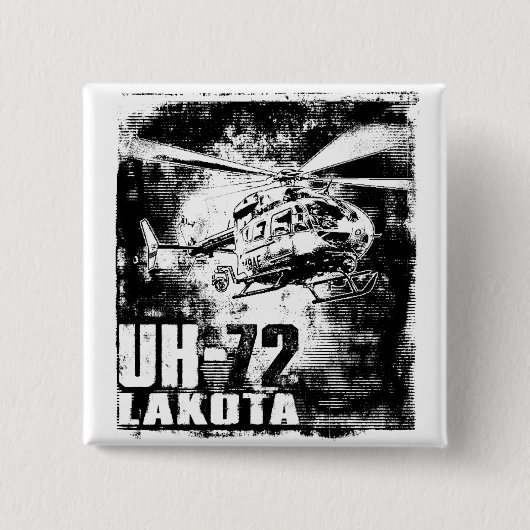 Badge Carré 5 Cm UH-72 Lakota (Devant)