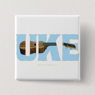 BADGE CARRÉ 5 CM UKE