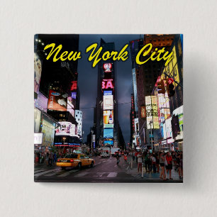 Badge Carré 5 Cm Ultimate Times Carré New York City USA