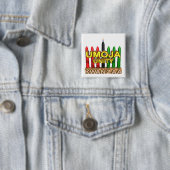 Badge Carré 5 Cm Umoja (En situation)