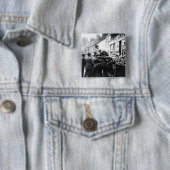 Badge Carré 5 Cm Un accident de la circulation (En situation)