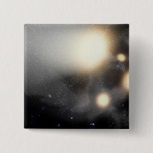 Badge Carré 5 Cm Un accident des galaxies