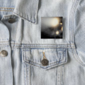 Badge Carré 5 Cm Un amas de galaxies (En situation)