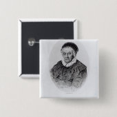 Badge Carré 5 Cm Un berger (Devant & derrière)