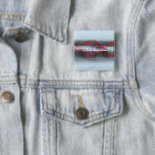 Badge Carré 5 Cm Un brin d'ADN dans une capsule (En situation)