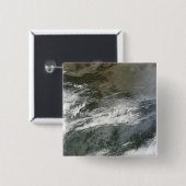 Badge Carré 5 Cm Un brouillard sur la Chine (Devant & derrière)