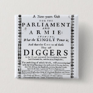 Badge Carré 5 Cm Un cadeau de nouvelle année