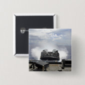 Badge Carré 5 Cm Un coussin d'air pour péniches (Devant & derrière)