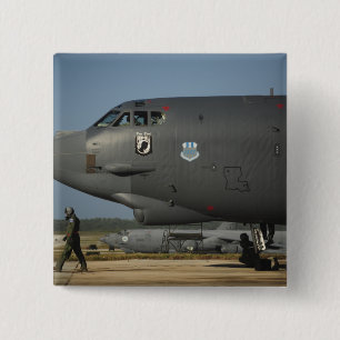 Badge Carré 5 Cm Un équipage aérien de l'Armée de l'Air d'USA