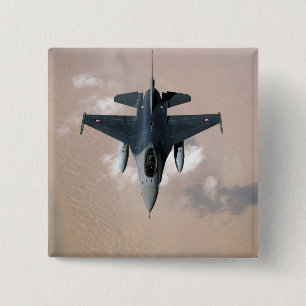 Badge Carré 5 Cm Un F-16 émirati