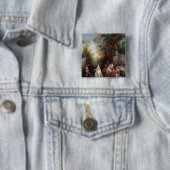 Badge Carré 5 Cm Un festin (En situation)