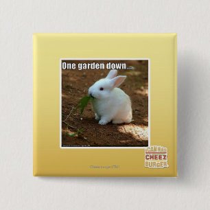 Badge Carré 5 Cm Un jardin Down�