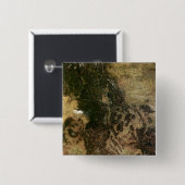 Badge Carré 5 Cm Un jour relativement clair (Devant & derrière)